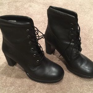 Timberland boots black size 9